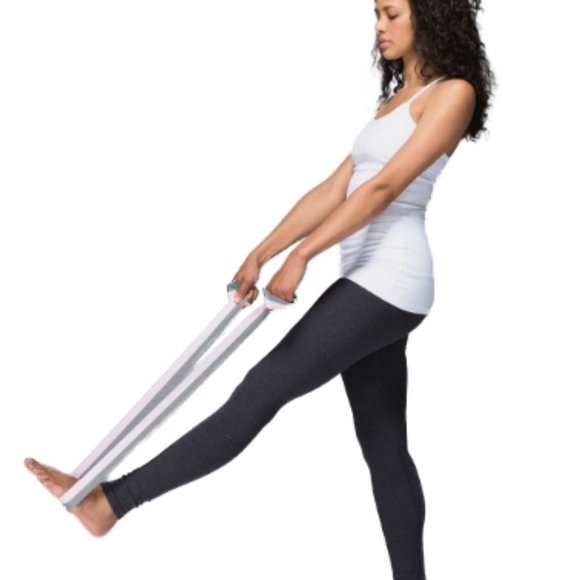 Lululemon No Limits Stretching Strap Grey/Pink - Picture 1 of 8